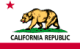 カリフォルニア州 (California) の旗